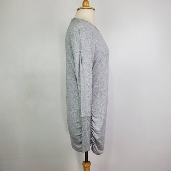 Athleta Drishti Modal Ruched Long Sleeve Sweatshirt Tunic Top Size M - Picture 8 of 16